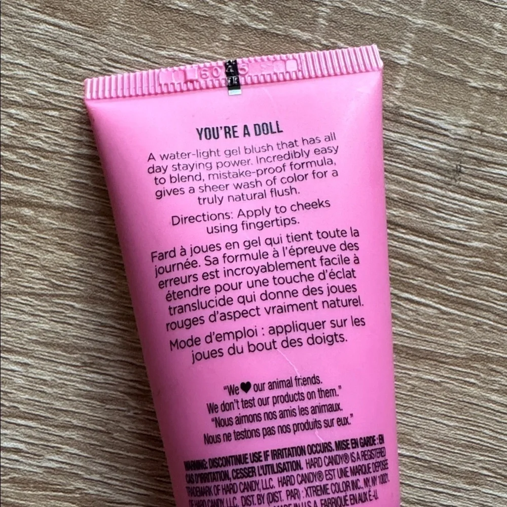 Blush Hard Candy Cheeky Tints Sheer Gel You’re a doll NEW Sealed pink